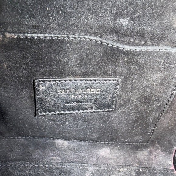 SAINT LAURENT - SAC DE JOUR CROC NANO - Picture 13 of 16